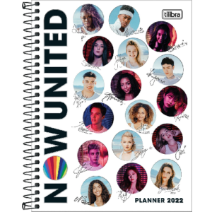 Agenda Planner Espiral Now United M7 2022 - Tilibra