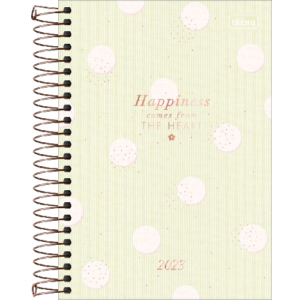 Agenda Espiral Diária Soho M6 2023 - Tilibra