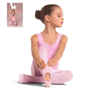 Meia Calça Infantil Ballet Versátil Fio 60 2588 - Lobinha