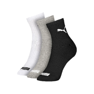 Meia Esportiva Cano Médio Masculina Puma 4530 - Kit 3 Pares