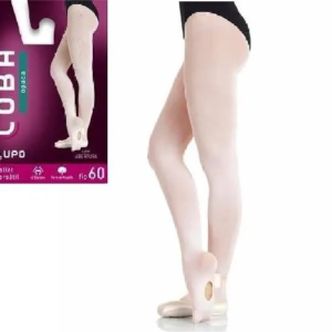 Meia Calça Ballet Versátil Fio 60 Opaca 5716 - Loba