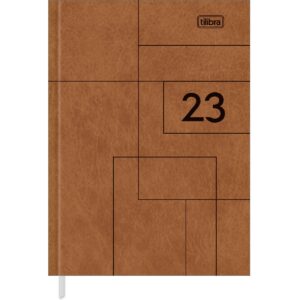 Agenda Executiva Costurada Diária Pratika Master M4 2023 - Tilibra