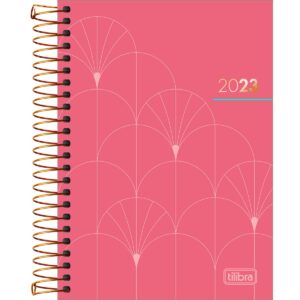 Agenda Espiral Diária Spot Feminina 2023 - Tilibra