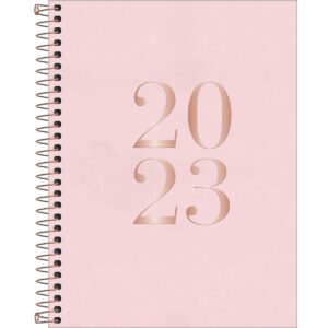 Agenda Espiral Diária Vanilla M7 2023 - Tilibra