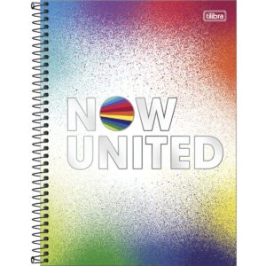 Caderno Universitário 1 Matéria Now United - Tilibra
