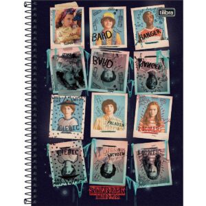 Caderno Universitário 1 Matéria Stranger Things - Tilibra