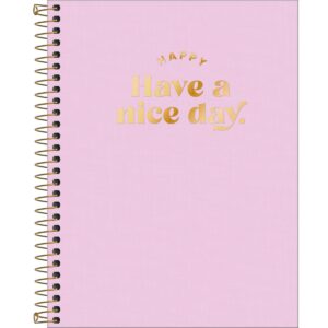 Caderno Colegial 1 Materia Happy Rosa - Tilibra