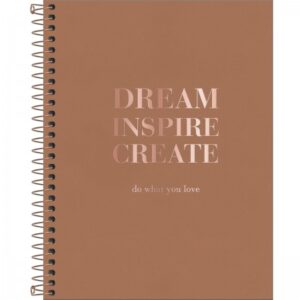 Caderno Executivo Colegial Vanilla - Tilibra - LaranjaTerracota