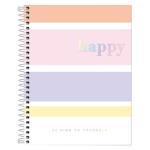 Caderno Colegial 1 Matéria Happy Colorido - Tilibra