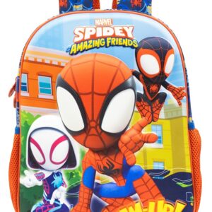 Mochila De Costa Média Escolar Spidey 10723 Xeryus