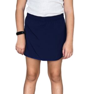 Short Saia Tactel Liso Infantil Escolar