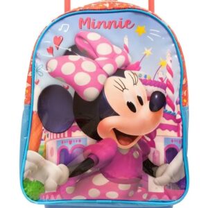 Mochila De Rodinha Média Minnie 10551 - Xeryus