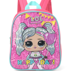 Mochila Mini Infantil Escolar Lol Surprise Pink Luxcel
