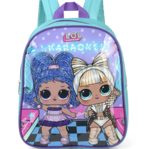 Mochila Mini Infantil Escolar Lol Surprise Azul Luxcel